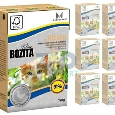 BOZITA Feline Kitten 6 x 190g