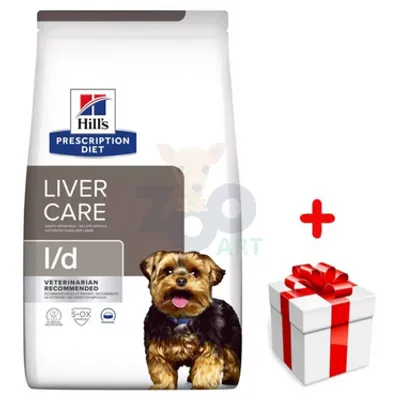 HILL'S PD Prescription Diet Canine L/d Liver Care 1,5kg + niespodzianka dla psa GRATIS!