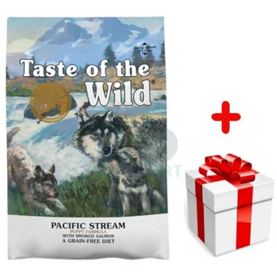 TASTE OF THE WILD Pacific Stream Puppy 12,2kg + niespodzianka dla psa GRATIS!