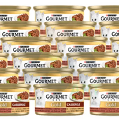 Purina Gourmet Gold kaczka/indyk w sosie 24x85g