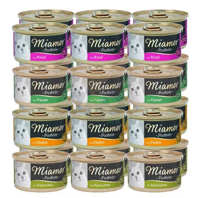 Miamor Pastete Mix smaków 24x85g puszka