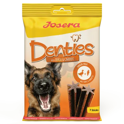 JOSERA Denties z kaczką i marchewką 180g