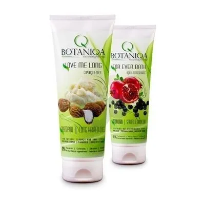 BOTANIQA FOR EVER BATH Açaí & Pomegranate Conditioner odżywka 250ml + BOTANIQA LOVE ME LONG Cupuaçu & Shea Shampoo 250ml