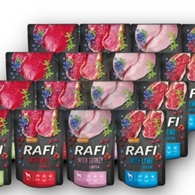 RAFI dla psa mix smaków 16x300g