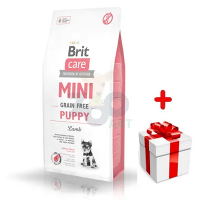 BRIT CARE Mini Grain-Free Puppy Lamb 400g + niespodzianka dla psa GRATIS!