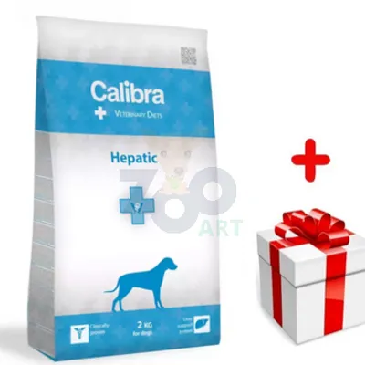 Calibra Veterinary Diets Dog Hepatic 2kg + Niespodzianka dla psa GRATIS