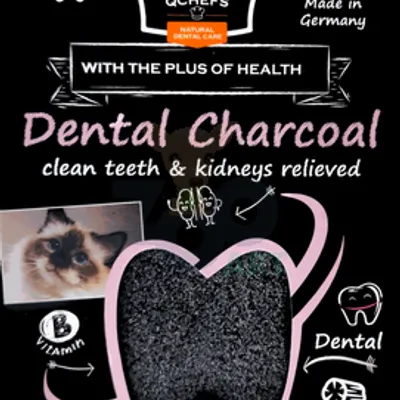 QCHEFS 2w1 Dental Charcoal CAT