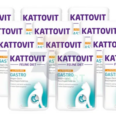 Kattovit Gastro indyk 12x85g saszetka