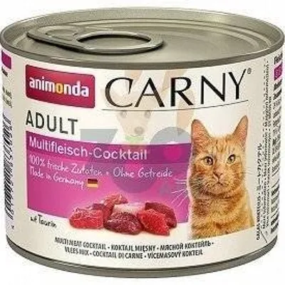 ANIMONDA Cat Carny Adult multi koktajl mięsny 200g