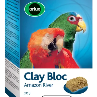 VERSELE LAGA Clay Bloc Amazon River 550g kostka gliniana dla papug