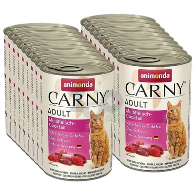 ANIMONDA Cat Carny Adult multi koktajl mięsny 400g