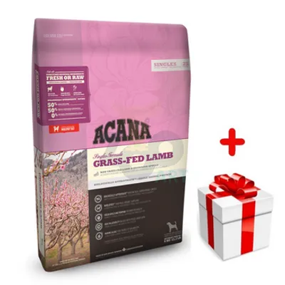 ACANA Singles Grass-Fed Lamb 6kg + niespodzianka dla psa GRATIS!