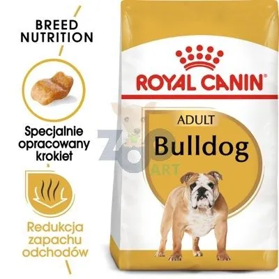 ROYAL CANIN Bulldog Adult 12kg karma sucha dla psów dorosłych rasy bulldog