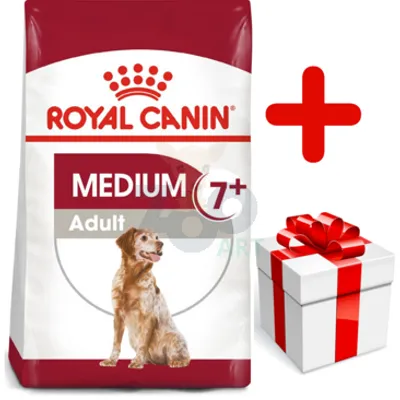 ROYAL CANIN Medium Adult 7+ 15kg  + niespodzianka dla psa GRATIS!