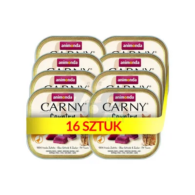 ANIMONDA Carny Country Adult Kurczak, Kaczka i Gęś 16x100g