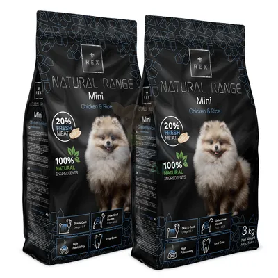 Rex Natural Range Mini Chicken & Rice 2x3kg