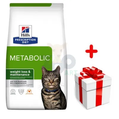 HILL'S PD Prescription Diet Metabolic Feline 3kg + niespodzianka dla kota GRATIS!