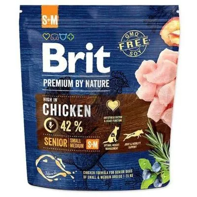 BRIT Premium By Nature Senior S+M 1kg