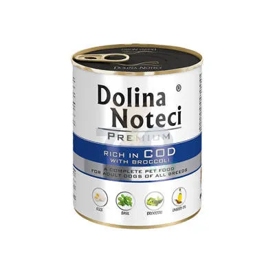 Dolina Noteci Premium Dorsz z brokułami 800g