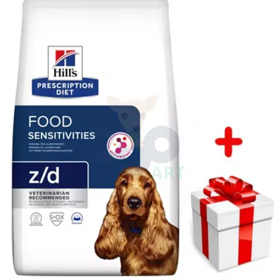 HILL'S PD Prescription Diet Canine z/d  Food Sensitivities 3kg  + PRZESYŁKA GRATIS!!!