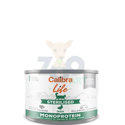 CALIBRA Cat Life Sterilised Duck 200g