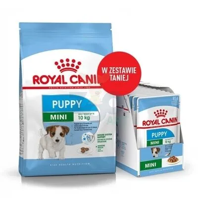 ROYAL CANIN Mini Puppy 8kg + 12x85g saszetka