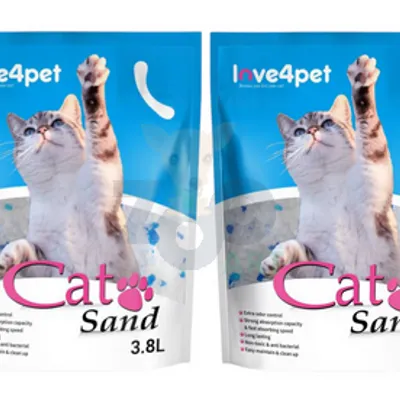 Żwirek Silikonowy dla Kota Cat Sand 2x3,8l