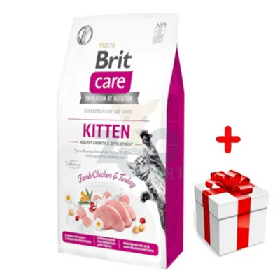 BRIT Care Cat  Grain-Free Kitten 7kg + niespodzianka dla kota GRATIS!