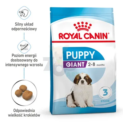 ROYAL CANIN Giant Puppy 15kg karma sucha dla szczeniąt, od 2 do 8 miesiąca życia, ras olbrzymich