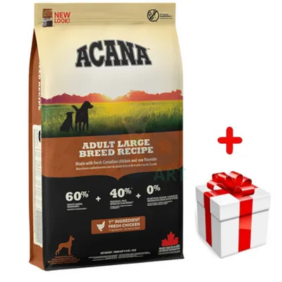 ACANA  Adult Large Breed 11,4kg + niespodzianka dla psa GRATIS!