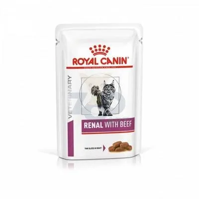 ROYAL CANIN ROYAL CANIN Renal with Beef 12x85g saszetka