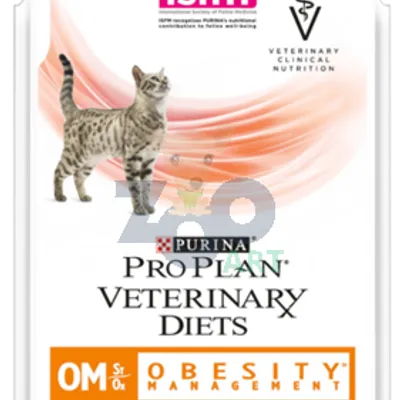 PRO PLAN Veterinary Diets OM St/Ox Obesity Management Karma dla kotów z kurczakiem 85g