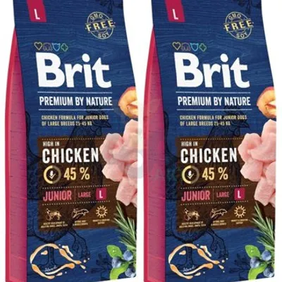 BRIT Premium By Nature Junior L 2x15kg