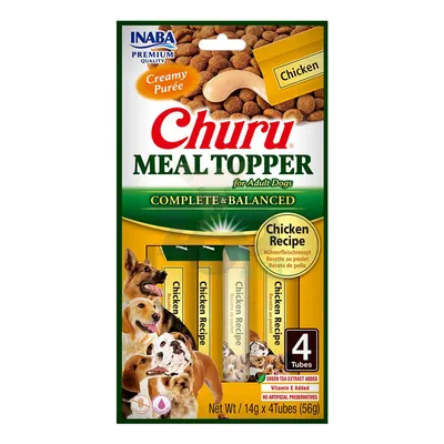 INABA  Dog Meal Topper Chicken Recipe 4x14 (56g)