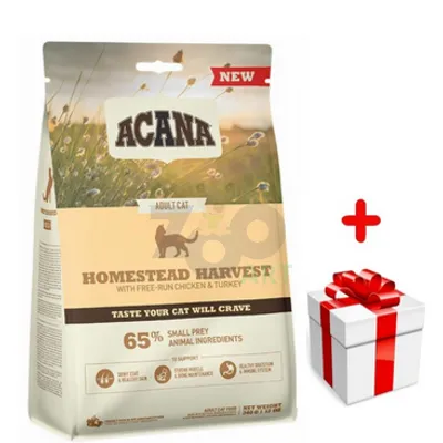 ACANA Homestead Harvest Cat 340g + niespodzianka dla kota GRATIS!