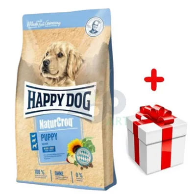 HAPPY DOG Natur-Croq szczeniak 15kg + niespodzianka dla psa GRATIS!