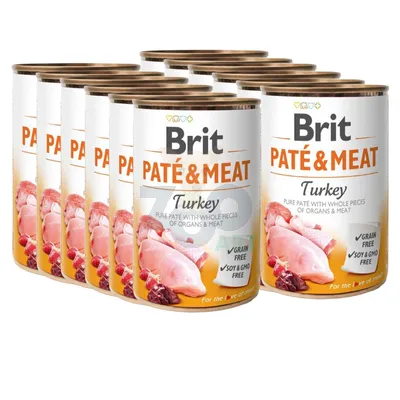 BRIT PATE & MEAT TURKEY 12x400g