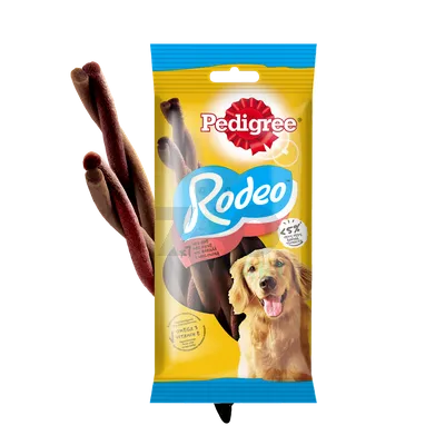 PEDIGREE® Rodeo™ 123g - przysmak dla dorosłych psów, z wołowiną