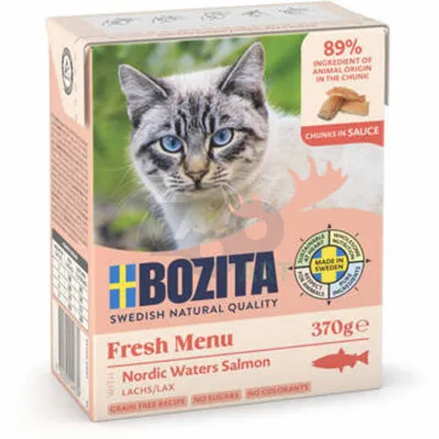 BOZITA Cat Łosoś W Sosie 370g