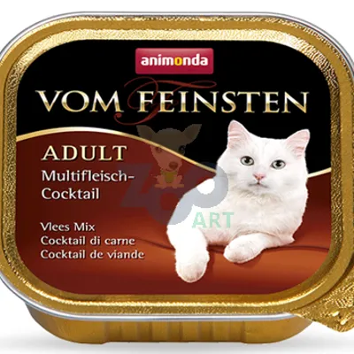 ANIMONDA Vom Feinsten Adult Cat smak: Mix różnych mięs 100g