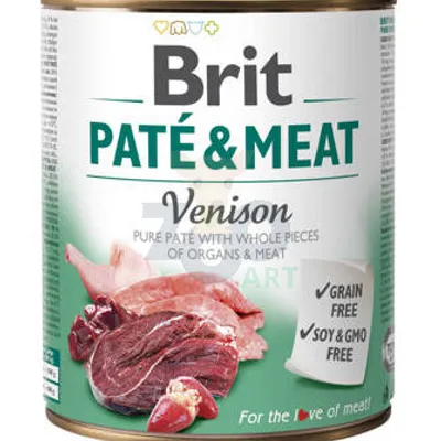 BRIT PATE & MEAT VENISON 800g