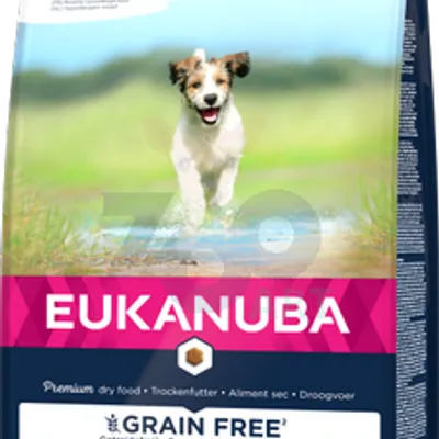 EUKANUBA Puppy&Junior Small/Medium Grain Free 3kg