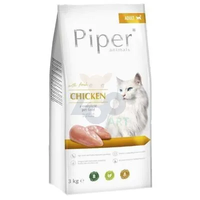 DOLINA NOTECI Piper Animals z kurczakiem dla kotów 3kg