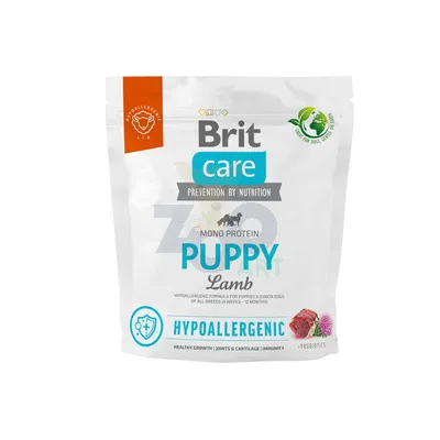 BRIT CARE Hypoallergenic Puppy Lamb 1kg