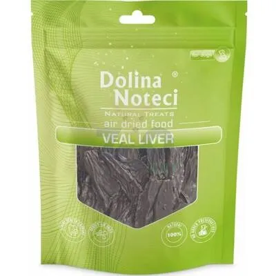 DOLINA NOTECI  Natural Treats Veal Liver wątroba cielęca przysmak dla psa 150g