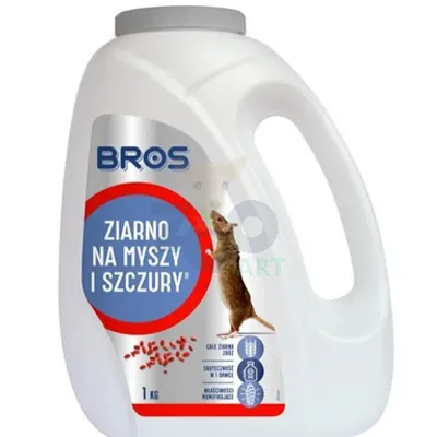 BROS - ziarno na myszy i szczury 1kg