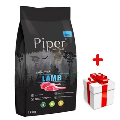 DOLINA NOTECI Piper Animals z jagnięciną 12kg  + niespodzianka dla psa GRATIS!