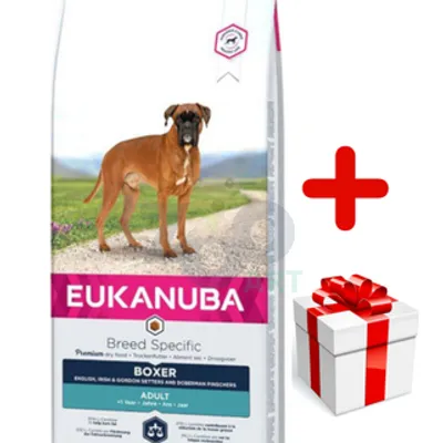 Eukanuba adult boxer 12kg + niespodzianka dla psa GRATIS!