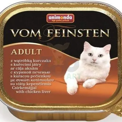 ANIMONDA Vom Feinsten Classic Cat z wątróbką drobiową 100g