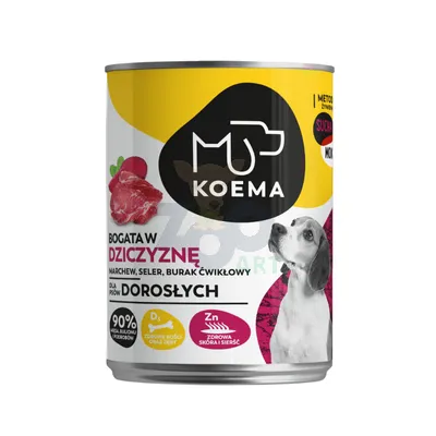 Koema Bogata w dziczyznę 12x400g